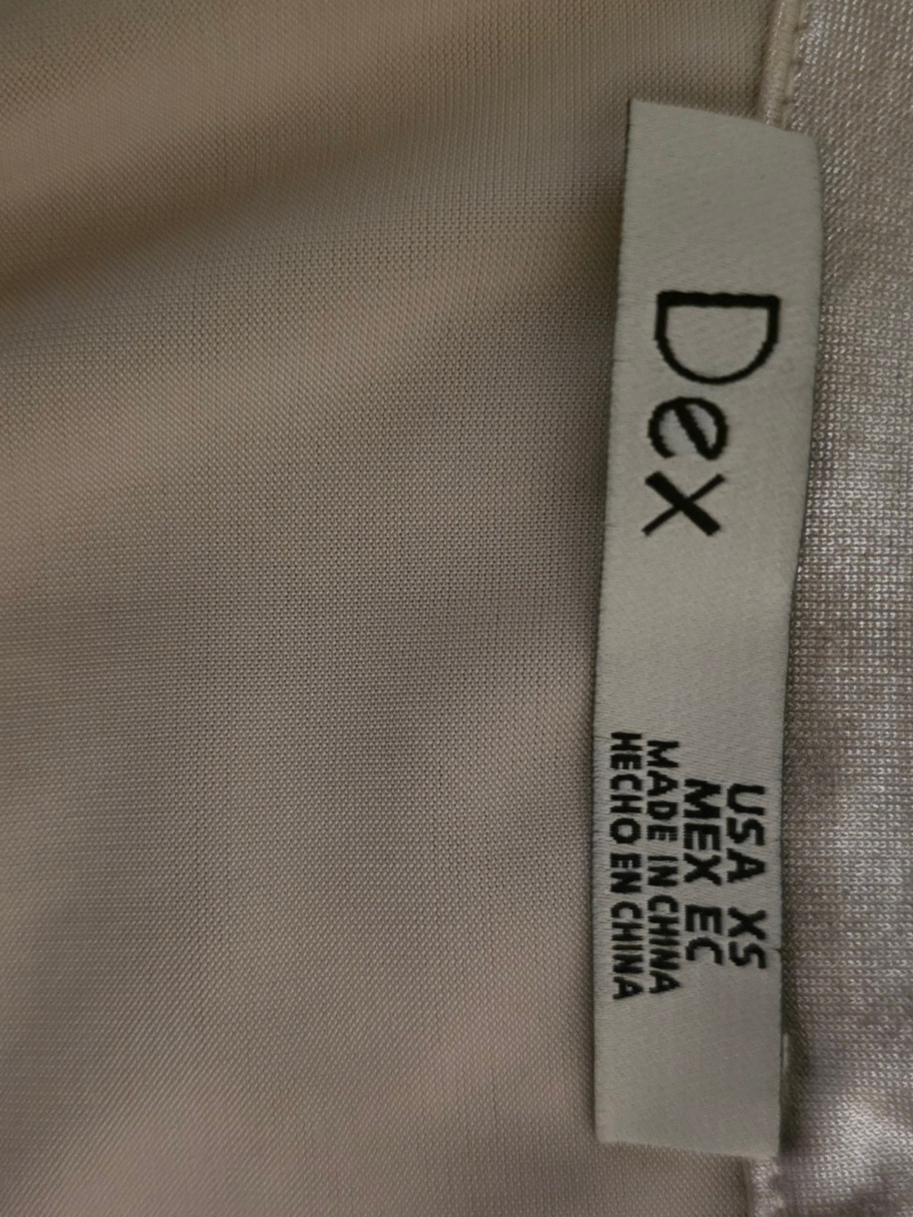 4/$67 Deal! Dex Shiny Metallic Blouse - Light Champagne - Picture 3 of 12